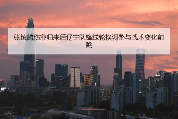 张镇麟伤愈归来后辽宁队锋线轮换调整与战术变化前瞻